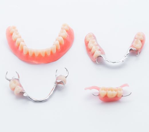 full and partial dentures